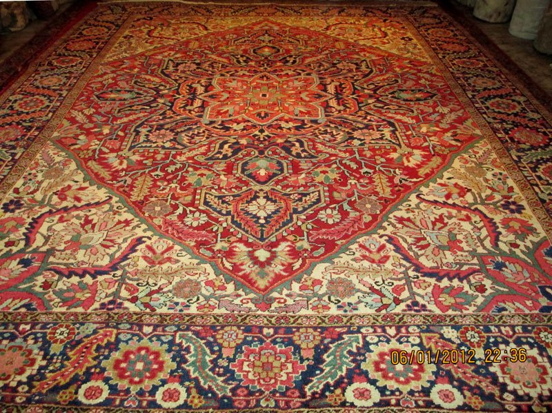 Montclair Rug Gallery Oakland California Antique And Vintage Persian Semi Antique Heriz 9x11